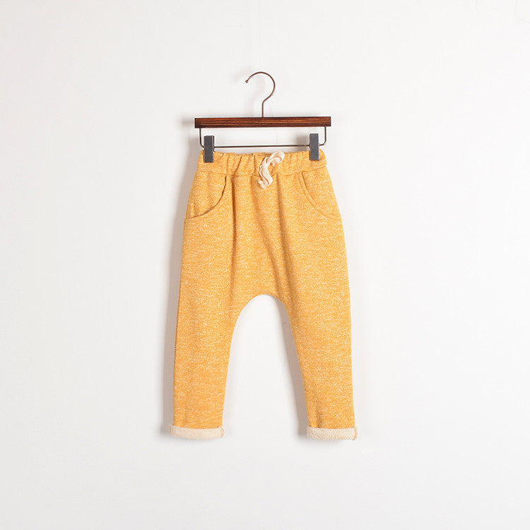 Girls & Boy Harem Capris Pants For Age 2-10 New Cute Candy Color Terry Child Clothing Solid Kids Children Long Pants - CelebritystyleFashion.com.au online clothing shop australia