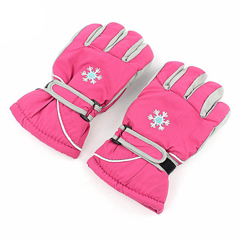 Kids children Windproof Waterproof Snow Ski Gloves outdoor sport warm gloves MG-05 - CelebritystyleFashion.com.au online clothing shop australia