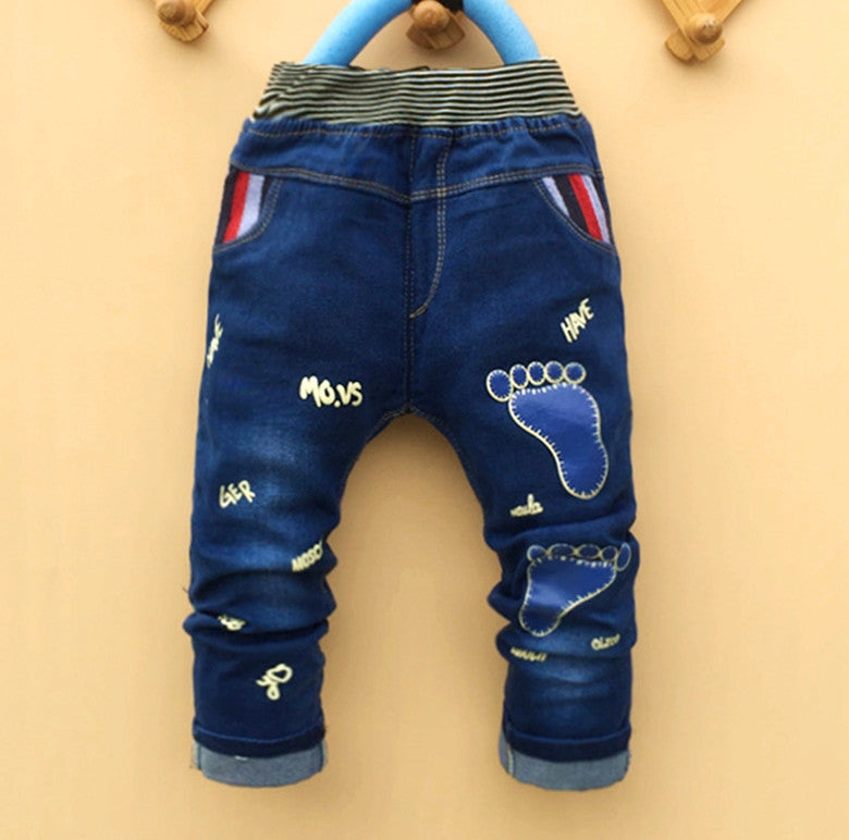 cartoon fashion character children kid baby boy girl jeans pants - CelebritystyleFashion.com.au online clothing shop australia