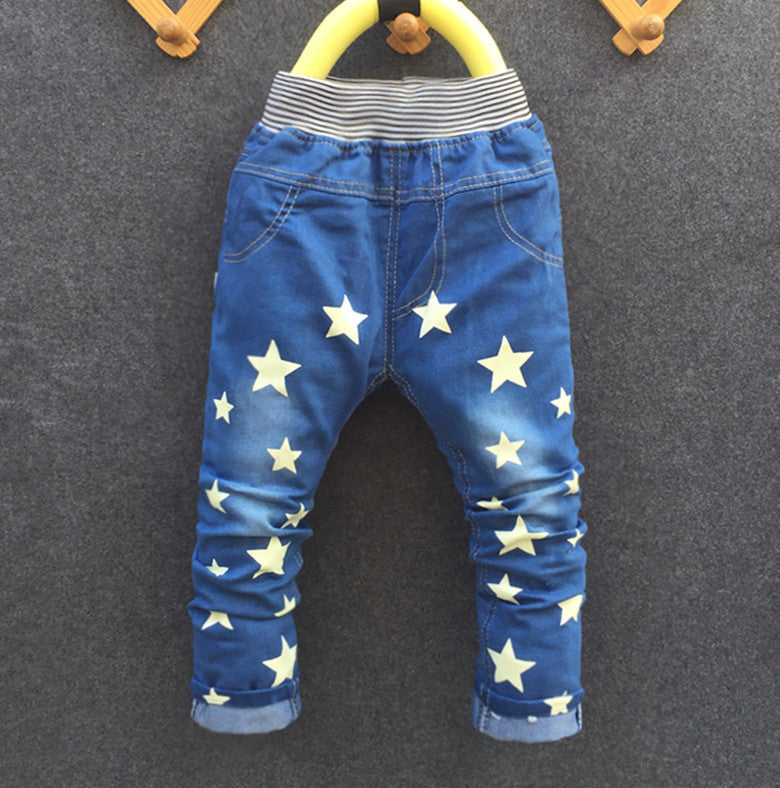 cartoon fashion character children kid baby boy girl jeans pants - CelebritystyleFashion.com.au online clothing shop australia