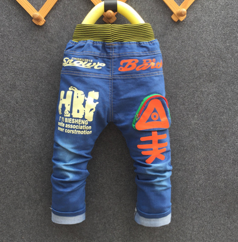 cartoon fashion character children kid baby boy girl jeans pants - CelebritystyleFashion.com.au online clothing shop australia