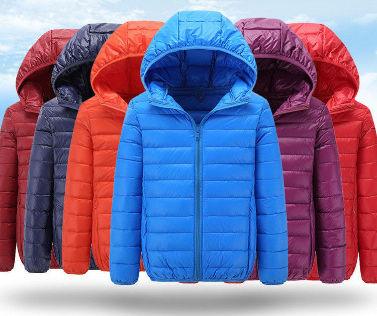 High Quality Winter Child Boy Down Jacket Parka Big Girls Warm Coat Light Hooded Outerwears - CelebritystyleFashion.com.au online clothing shop australia