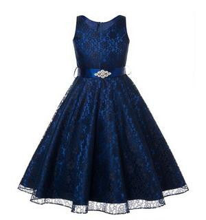 Girls party wear clothing for children summer sleeveless lace princess wedding dress girls teenage well party prom dress - CelebritystyleFashion.com.au online clothing shop australia