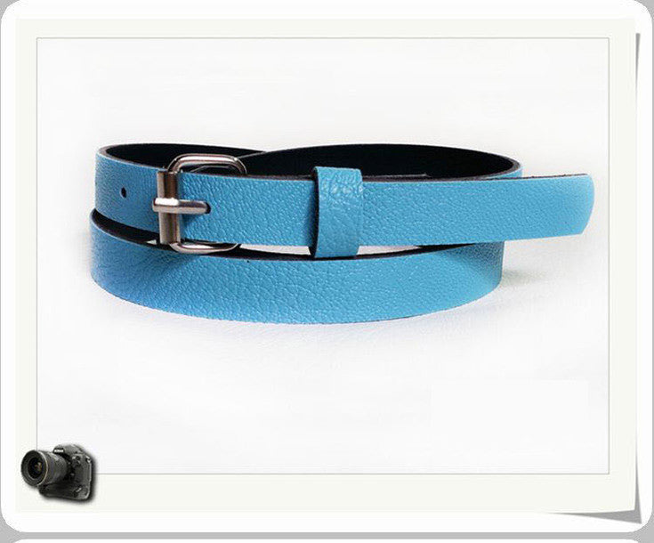 Multi-Color Women Belts Metal Buckle Wild Casual Thin Belts Female Cinto Femme Female Strap Belly Chain Nice Gift for Women - CelebritystyleFashion.com.au online clothing shop australia