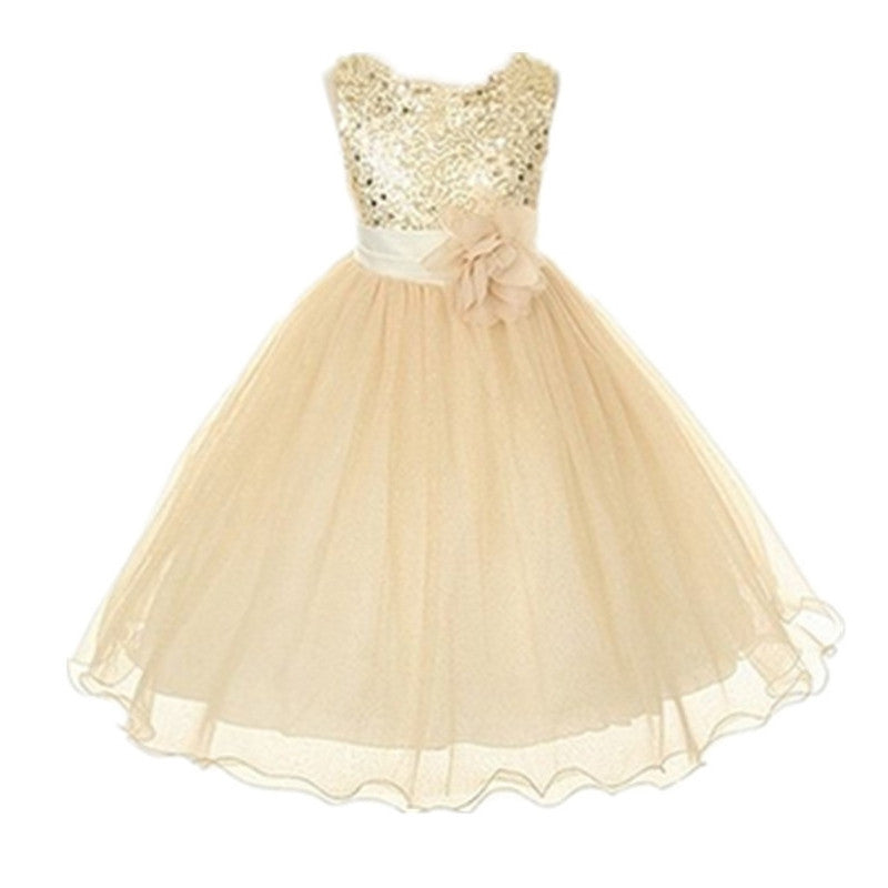 3-15Y Girls Dresses Children Ball Gown Princess Wedding Party Dress Girls Summer Party Clothes High Quality - CelebritystyleFashion.com.au online clothing shop australia