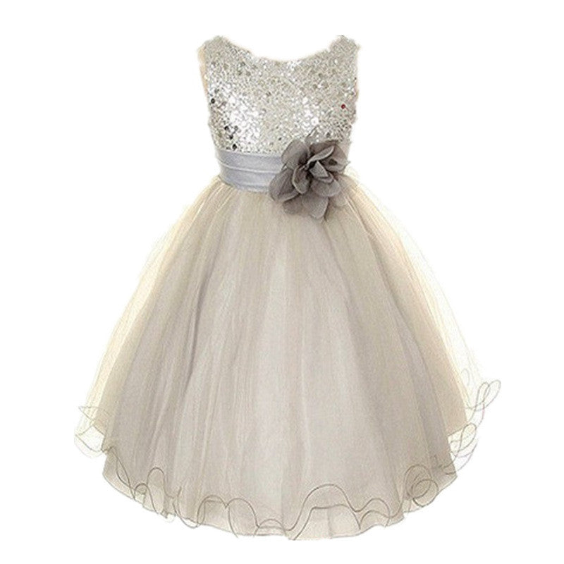 Summer Girls Fashion Cute Sleeveless Dress Girls Tutu Princess Party Ball Gown Kids Dress Y88 - CelebritystyleFashion.com.au online clothing shop australia