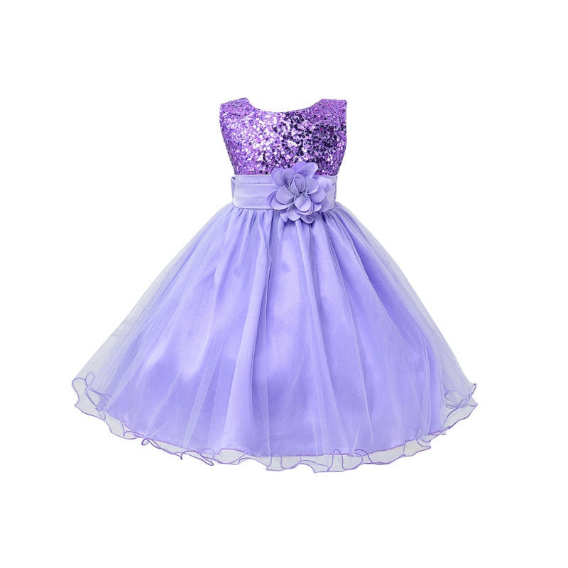 Summer Girls Fashion Cute Sleeveless Dress Girls Tutu Princess Party Ball Gown Kids Dress Y88 - CelebritystyleFashion.com.au online clothing shop australia