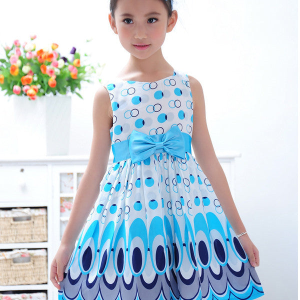 Girls Kids girl dress Princess Bow Tutu Dress One Piece Tops Pageant Tulle shaqun 2-7 years - CelebritystyleFashion.com.au online clothing shop australia