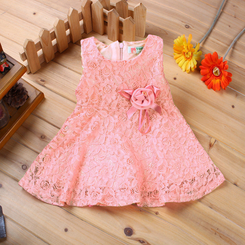 Summer Brand Baby Dresses Girl Princess Dress Flower Toddler Infant Newborn Baby Girls Party Wedding Dress Baby Lace Dress - CelebritystyleFashion.com.au online clothing shop australia