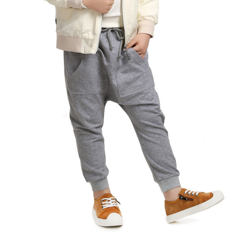 child spring harem pants male child casual long trousers 3-14 years old boy spring and autumn sport pants - CelebritystyleFashion.com.au online clothing shop australia