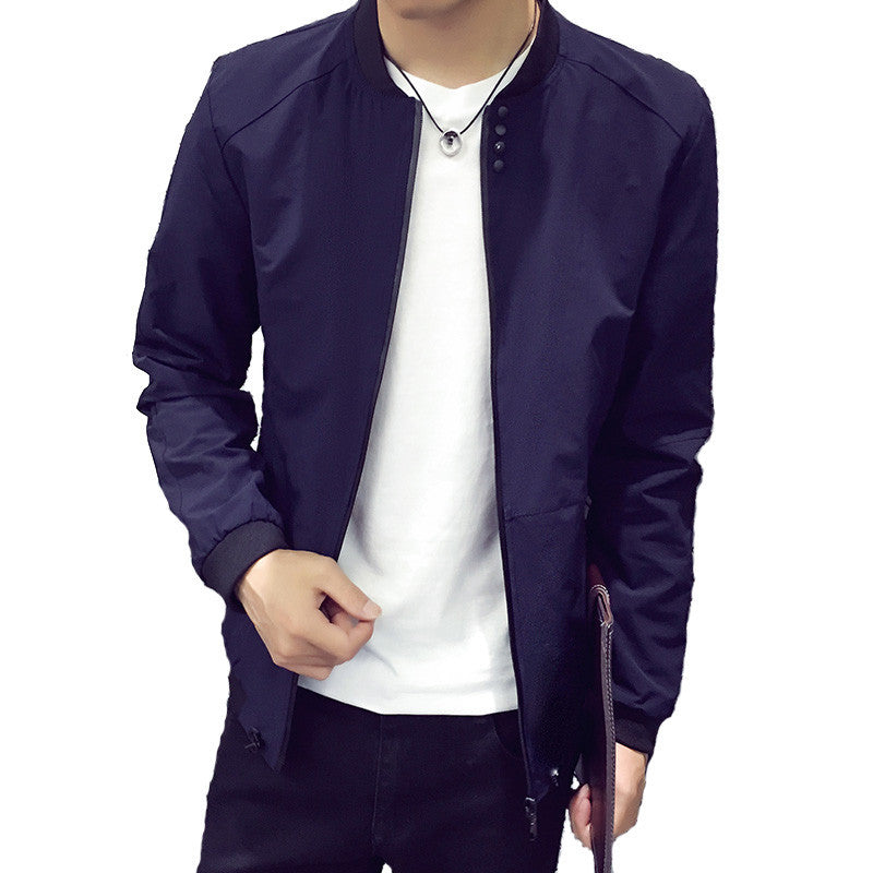 New Arrival Autumn Men's Coat Fashion Bomber Jacket Men Stand Collar Brand Clothing Mens - CelebritystyleFashion.com.au online clothing shop australia