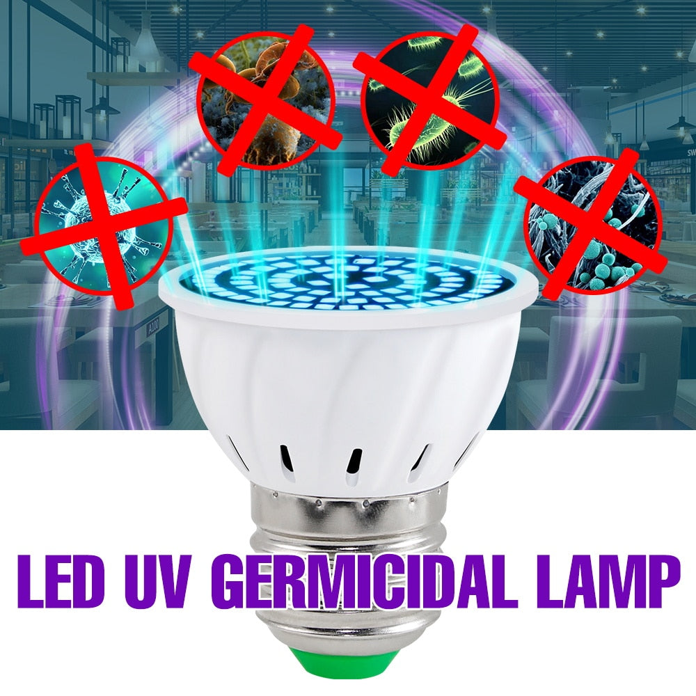 UV Lamp LED Sterilizer Lamp LED UVC Germicidal Bulb Ultraviolet Light