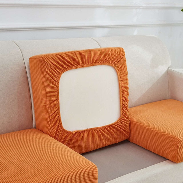 Elastic Sofa Cushion Cover For Armchair Living Room Thick Corner Sofa Seats Funiture Protector Slipcover Couch Cover