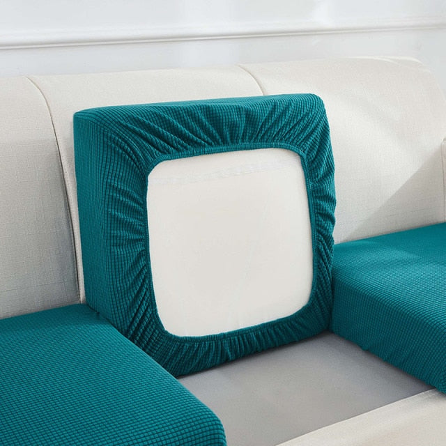 Elastic Sofa Cushion Cover For Armchair Living Room Thick Corner Sofa Seats Funiture Protector Slipcover Couch Cover