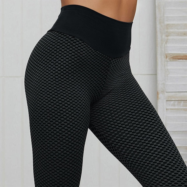 Dot Women Leggings High Waist Fitness Legging Push Up Ladies Seamless Workout Pants Female Leggins Mujer Polyester Casual