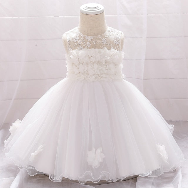 Toddler Girl Princess Dresses Baby Girl Dress Birthday Dress Christening Gown Infant Party Clothes Baby