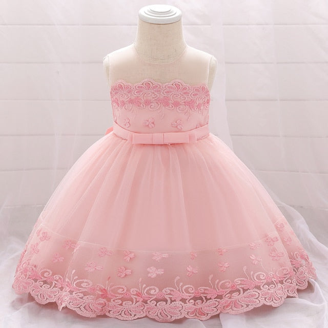 Toddler Girl Princess Dresses Baby Girl Dress Birthday Dress Christening Gown Infant Party Clothes Baby