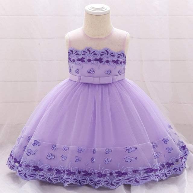 Toddler Girl Princess Dresses Baby Girl Dress Birthday Dress Christening Gown Infant Party Clothes Baby