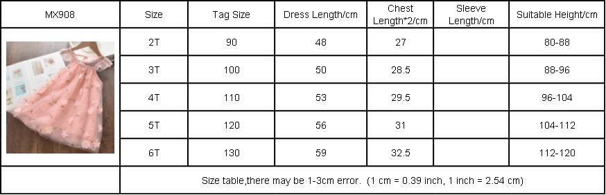 Dress Strap Hollow Embroidery Casual Sleeveless Party Princess Dress Baby Kids Girls Clothing