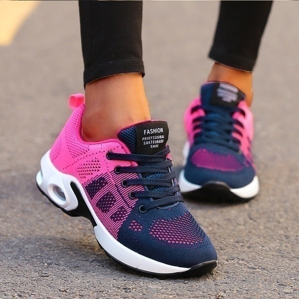 Women Running Shoes Breathable Casual Shoes Outdoor Light Weight Sports Shoes Casual Walking Sneakers