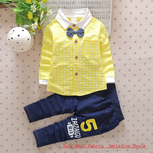 Toddler Boy Clothes Sets Shirts + Pants Kids Dresses for Boys Kids Clothes Boys Clothing Set Baby