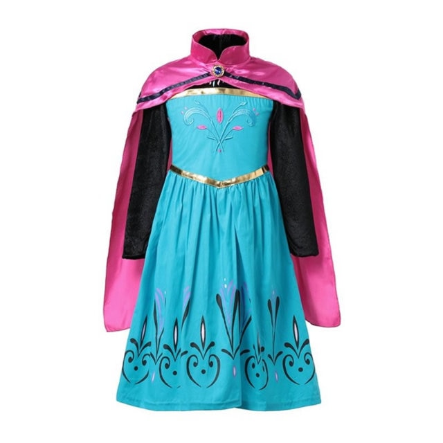 Princess dress Girl Elsa Anna Dress Costumes Kid Party Dresses Baby Girl Clothes Frozen vestidos Belle Arabian Girls