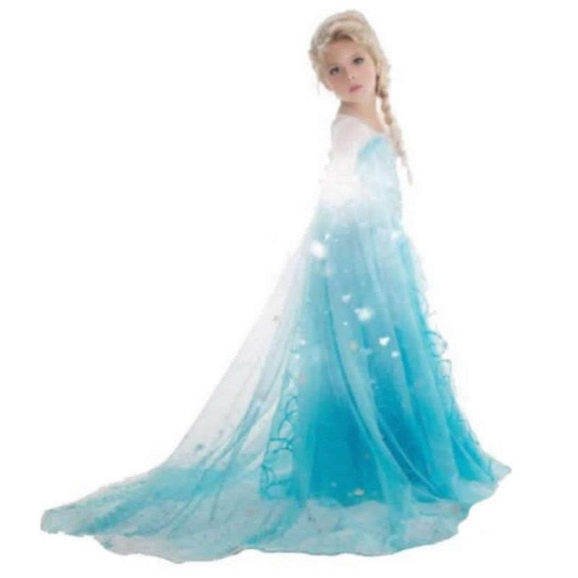 Princess dress Girl Elsa Anna Dress Costumes Kid Party Dresses Baby Girl Clothes Frozen vestidos Belle Arabian Girls