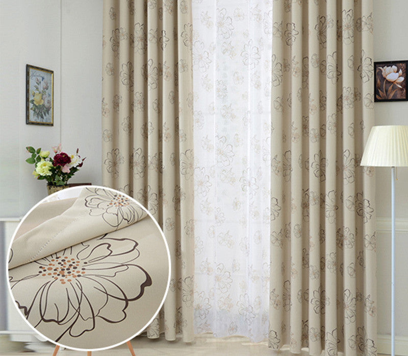 luxury modern shade blackout curtains for living room the bedroom kitchen room window curtain set blinds drapes