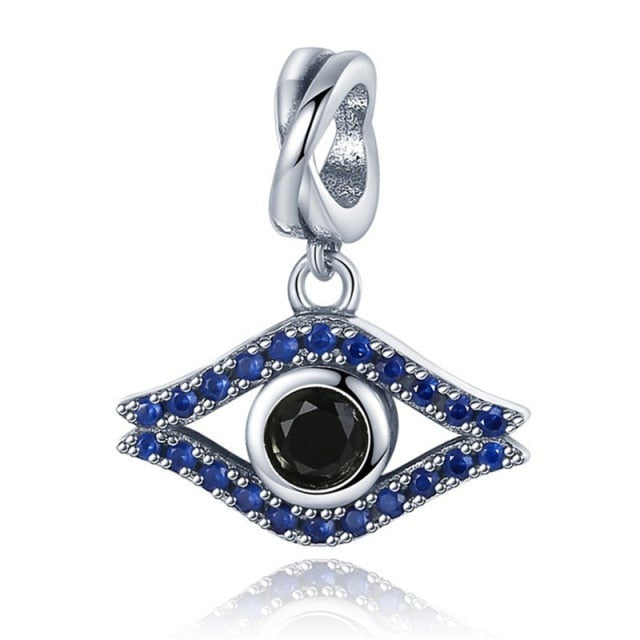 925 Sterling Silver Zircon Animal Heart Charm Beads Fit Original Pandora Bracelet Pendant Necklace Jewelry