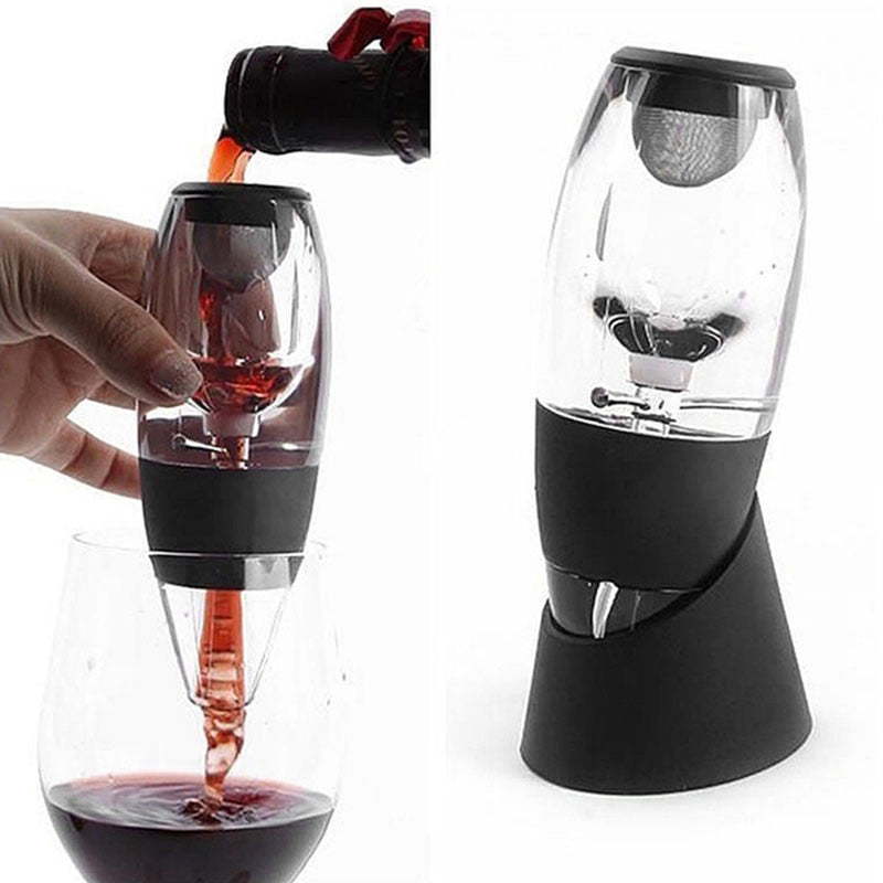 Magic Quick Decanter Wine Aerator Essential Aerating Pouch Filter Red