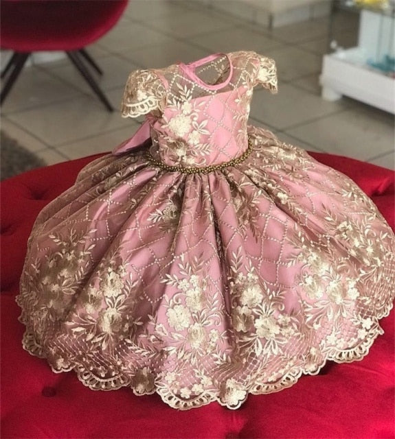 Girls Rainbow Unicorn Princess Dress Cake Layers Tutu Prom Gown For Kids Children Wedding Evening Formal Party Pageant