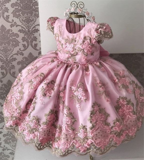 Girls Rainbow Unicorn Princess Dress Cake Layers Tutu Prom Gown For Kids Children Wedding Evening Formal Party Pageant