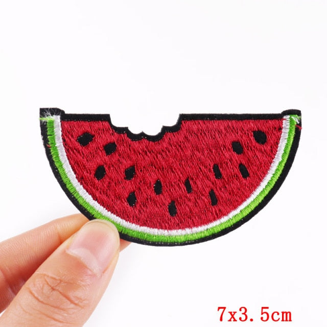 Mushroom Applique Embroidered Patches On Kids Clothes DIY Iron On Patches Cartoon Patches For Clothing Stickers Animal Badges