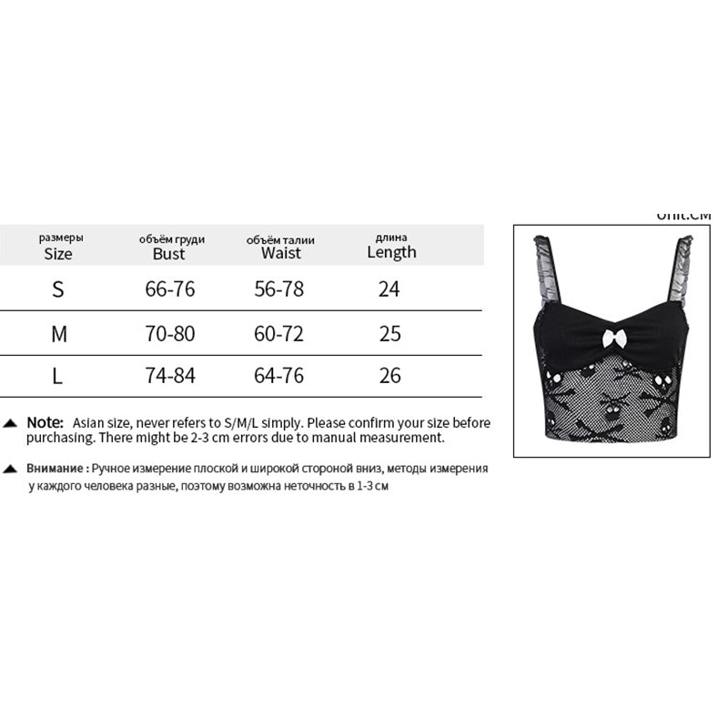 Gothic Grunge Corset Crop Top Vintage Women Lace Trim Black Cami Top Harajuku Retro Mini Vest Punk Style Emo Alt Clothes