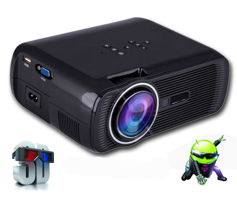 ATCO bl80 1800lumen Portable Mini full HD 1080P TV LED 3D Projector Android Wifi Smart Home Theater Beamer Proyector everycom