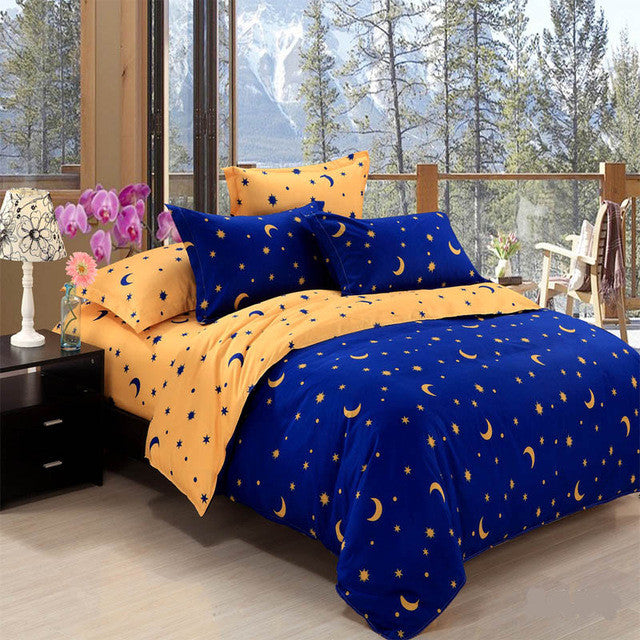 Bedding Sets 3pcs/4pcs Duvet Cover Flat Sheet Pillowcase Twin Full Queen King