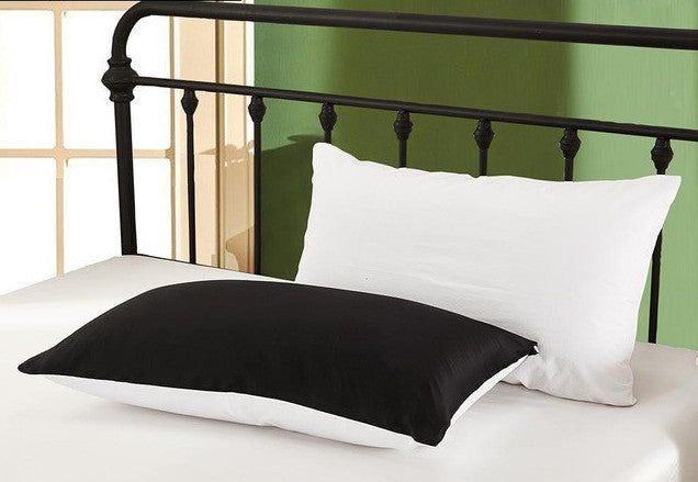 Lilysilk Mulberry Silk Cotton Pillowcase Charmeuse Satin Pillow Cover With Cotton Underside King Queen Standard 1 piece