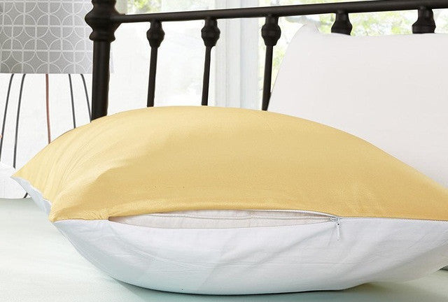 Lilysilk Mulberry Silk Cotton Pillowcase Charmeuse Satin Pillow Cover With Cotton Underside King Queen Standard 1 piece