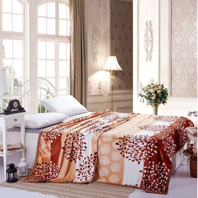Winter Thicken baby adult scarf Ferret cashmere warm blankets brand fleece soft throw on Sofa/Bed/Plane Travel Plaids blanket