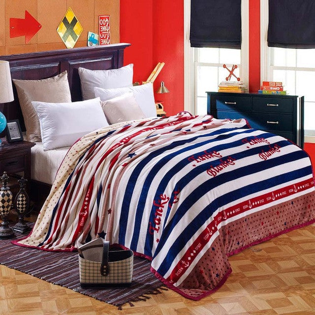 Winter Thicken baby adult scarf Ferret cashmere warm blankets brand fleece soft throw on Sofa/Bed/Plane Travel Plaids blanket