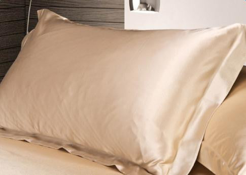 Simple Design Emulation Silk Satin Pillowcase Single Pillow Cover Multicolor 48*74cm #75280