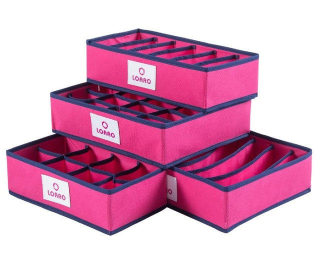 home storage box bins underwear organizer box bra necktie socks storage organizer