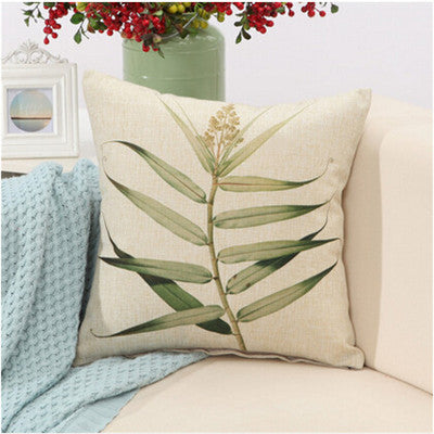 Birds Print Cushions No inner Design Flower Polyester Home Decor Sofa Car Seat Decorative Throw Pillow