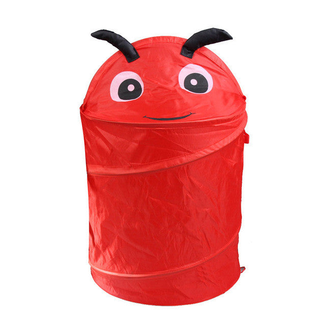 9 Style Cute Cartoon Animal Storage Bucket Lovely and Fashion Folding Cylinder Laundry Basket Toy Box