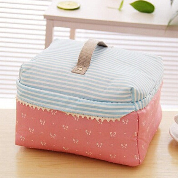Portable Cosmetic Bag Lingerie Bra Underwear Dot Bags Makeup Organizer Storage Case Travel Toiletry Bag