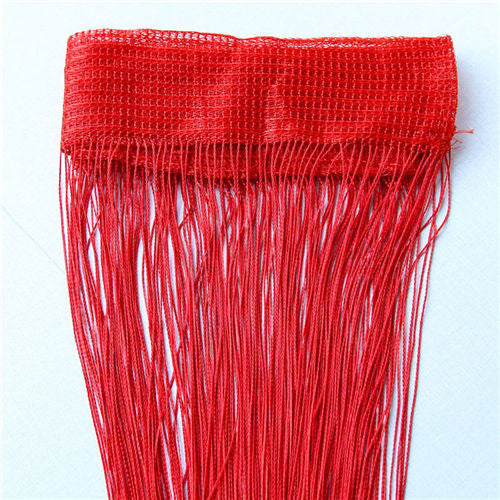 2m*1m 12 Colors String Curtains Door Window Panel Curtain Divider Yarn String Curtain Strip Tassel Drape Decor for Living Room