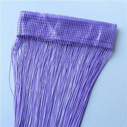 2m*1m 12 Colors String Curtains Door Window Panel Curtain Divider Yarn String Curtain Strip Tassel Drape Decor for Living Room