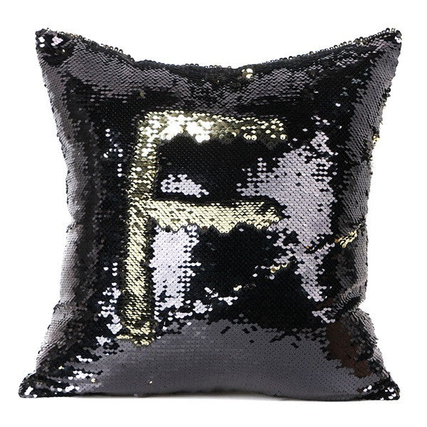 40*40CM DIY Glitter Sequins Magic Throw Pillow Cases Cover Mermaid Changing Scale Hugging Cushion Decorative Pillow Case Cover