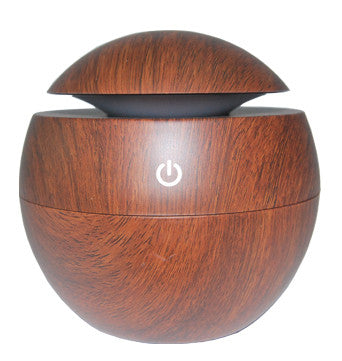 Wood Mini Ultrasonic Humidifier USB Portable Color Changing LED Aroma Diffuser Air Purifier Aromatherapy Mist Maker