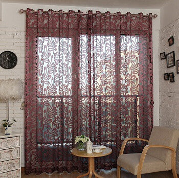 Geometric Modern Window Sheer Curtain Panels for Living Room the Bedroom Kitchen Blinds Window Treatments Draperies